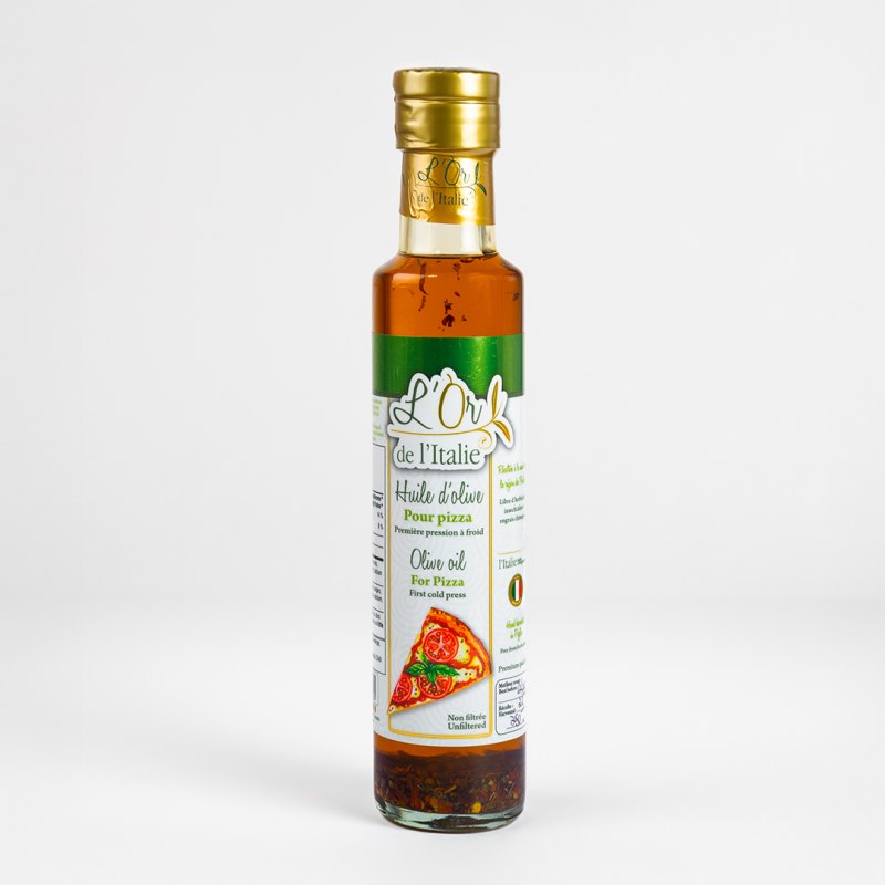 Huile d'olive pour Pizza 250 ml