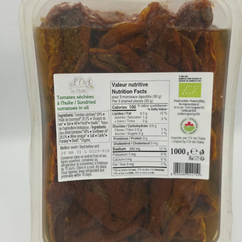 Tomato semi-dry Bio