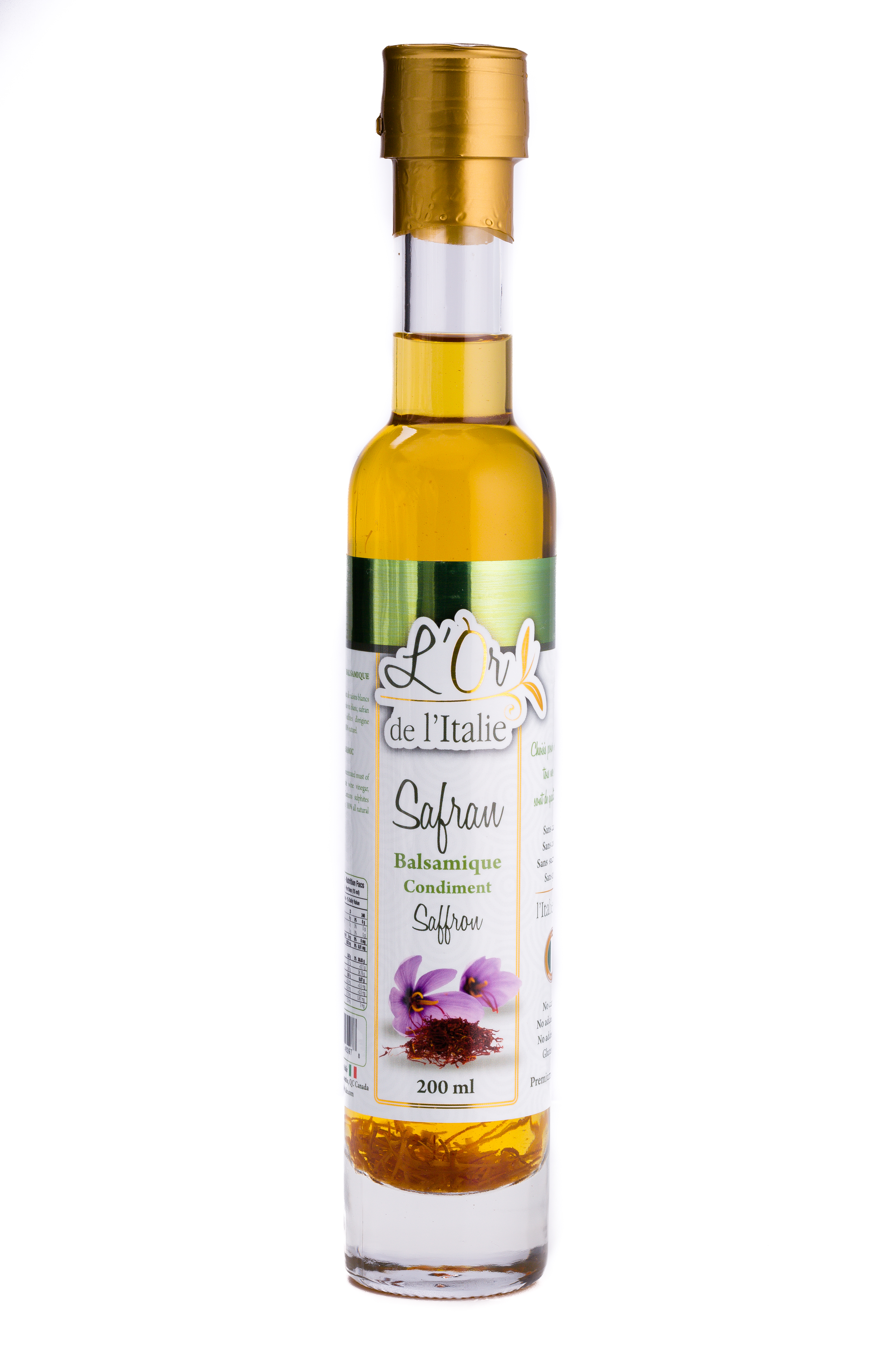 Vinaigre balsamique au safran