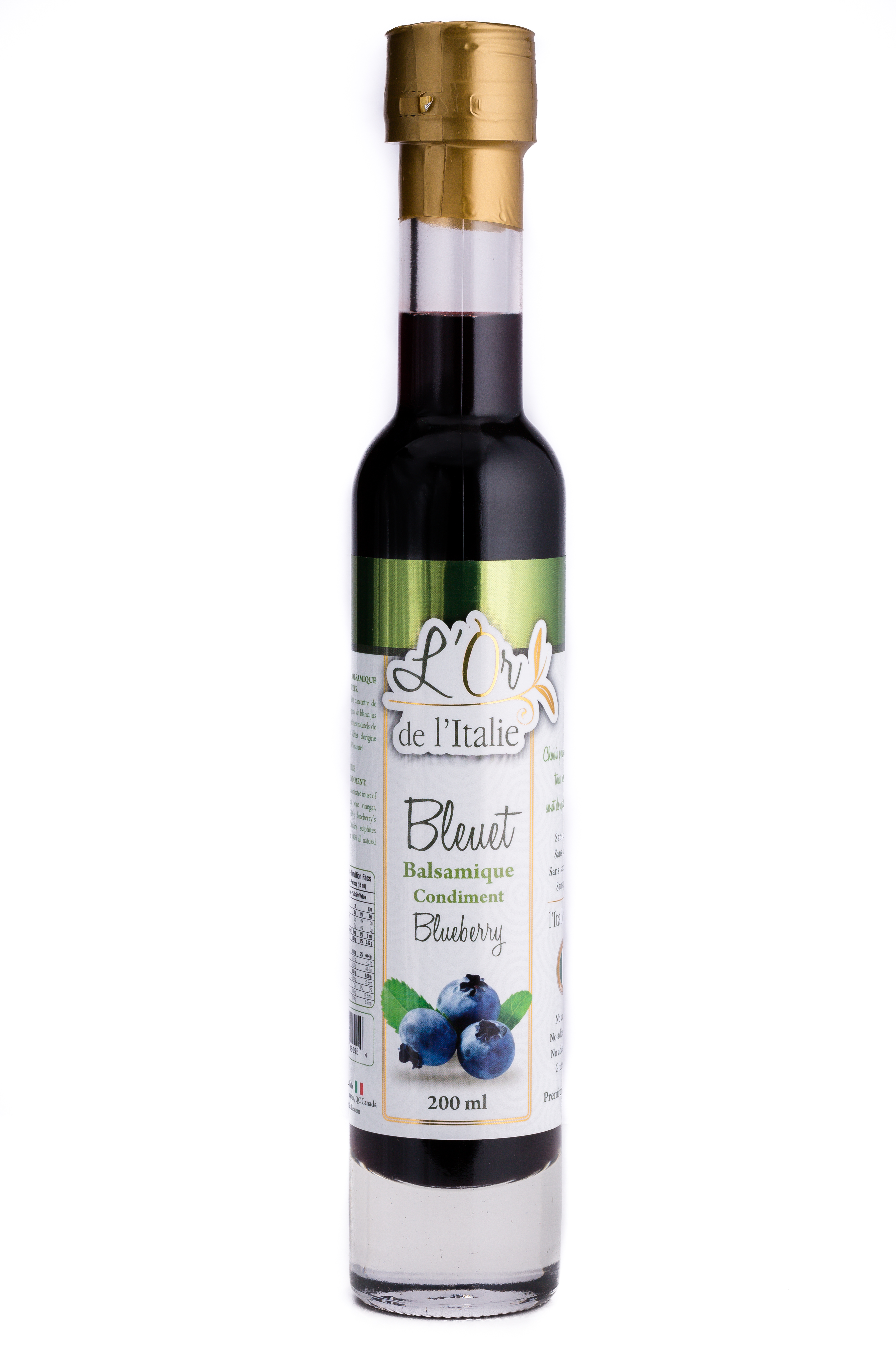 Vinaigre balsamique aux bleuets