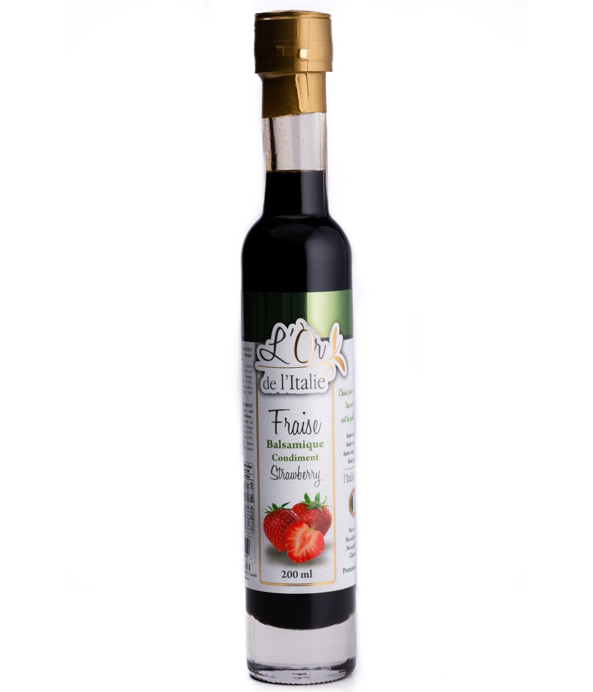Vinaigre balsamique aux fraises